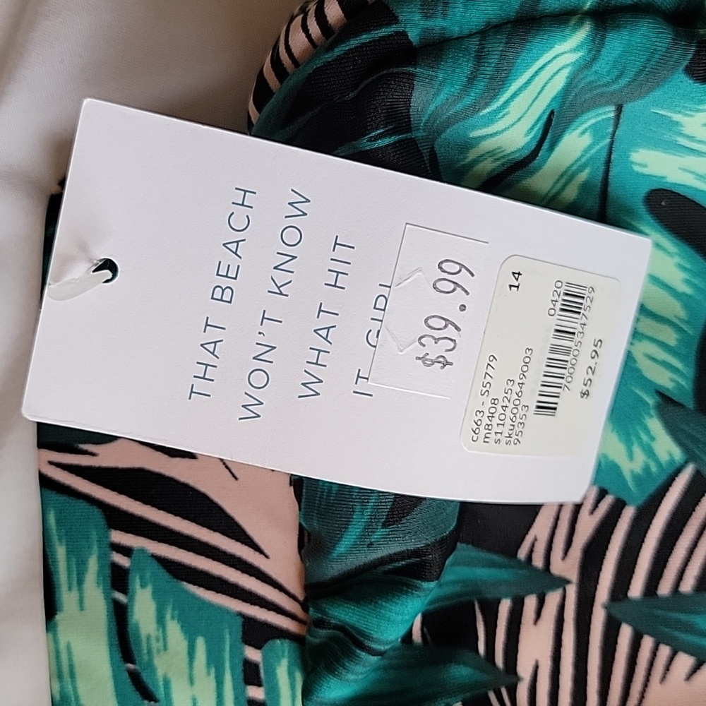 NWT L.Bryant swimskirt sz14 - Picture 2 of 6